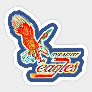 Syracuse Eagles Hockey Sticker